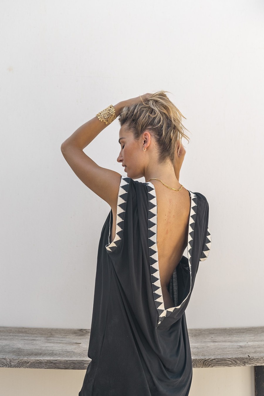 Canobio - Robe courte Sarah Ivoire